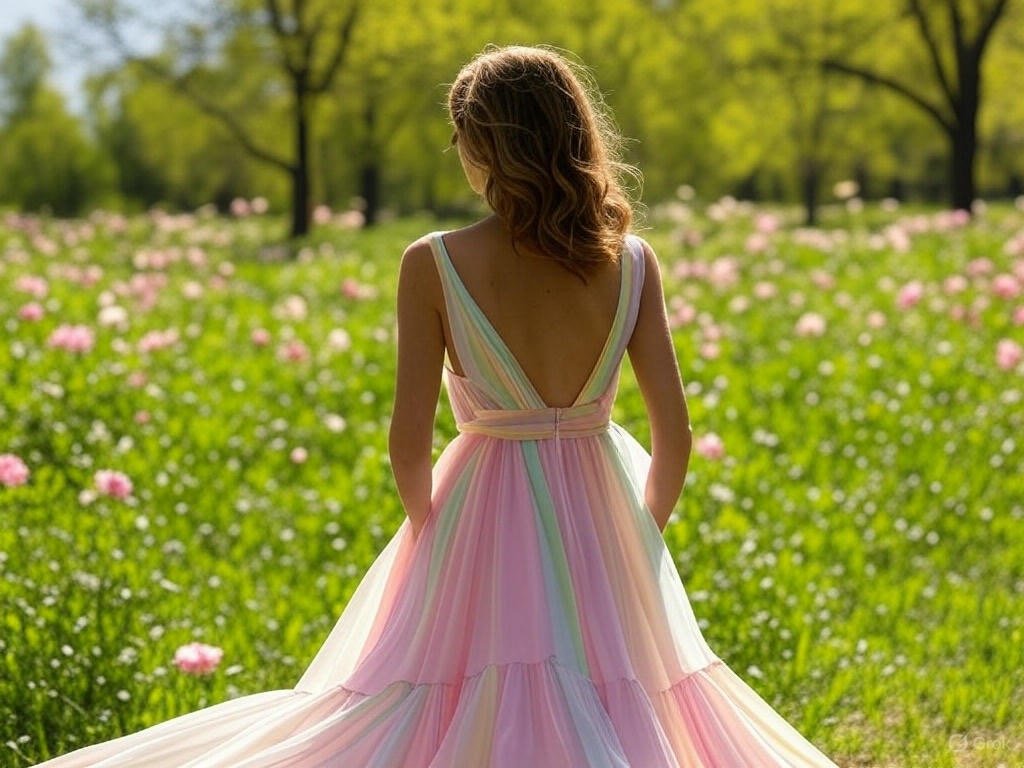 Elegant high class escort in beautiful colorful dress - professional high class escort service amsterdam den haag rotterdam